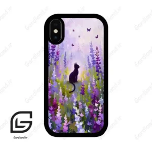 قاب گوشی آیفون ایکس-ایکس اس (Iphone X / Xs ) طرح گربه کد 2700