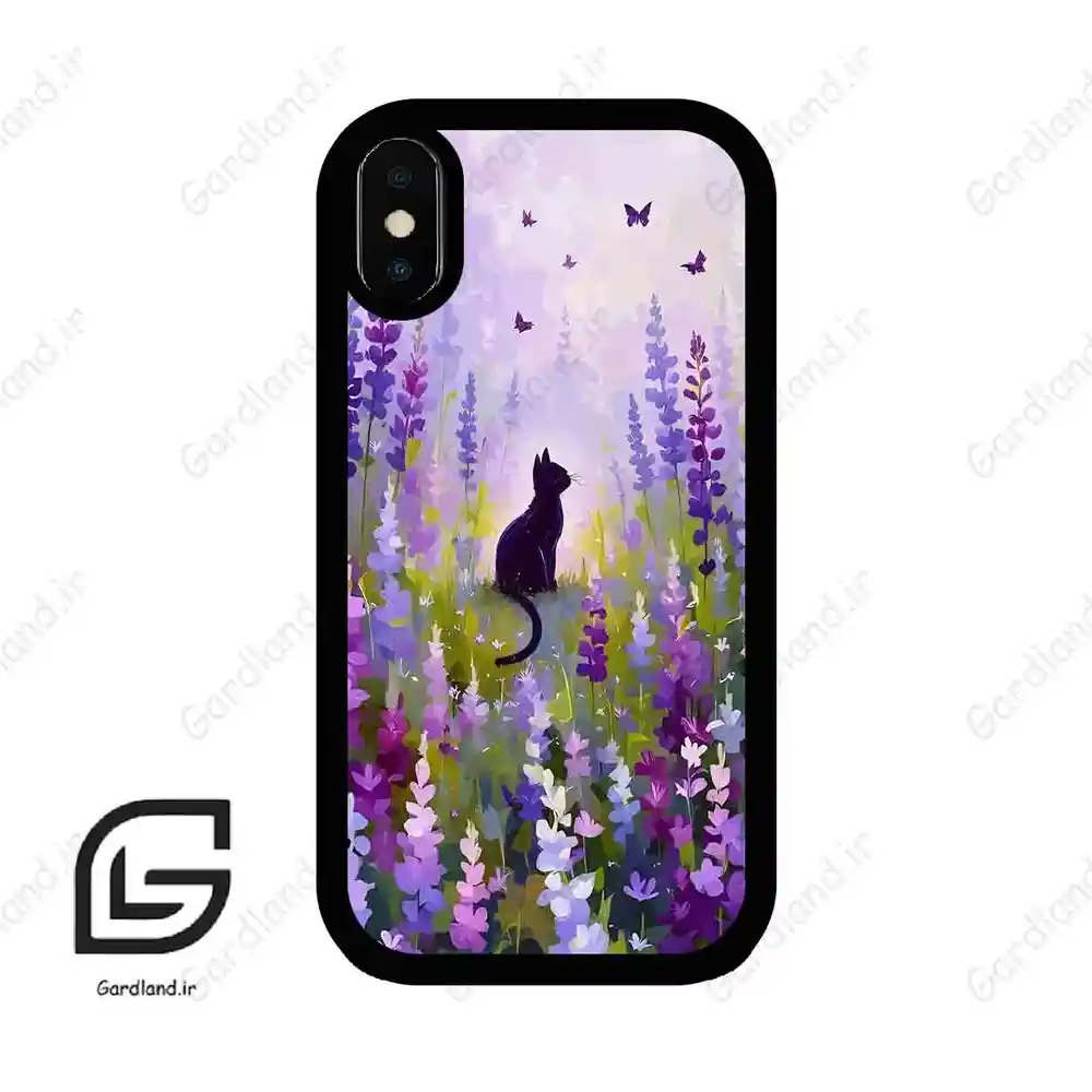 قاب گوشی آیفون ایکس-ایکس اس (Iphone X / Xs ) طرح گربه کد 2700