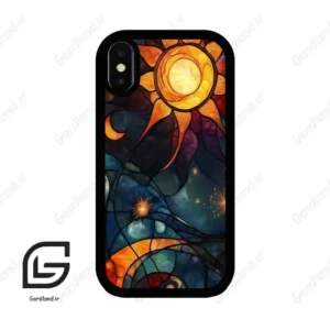 قاب گوشی آیفون ایکس-ایکس اس (Iphone X / Xs ) طرح خورشید کد 2707