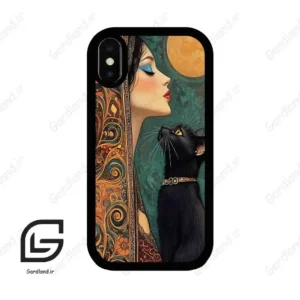 قاب گوشی آیفون ایکس-ایکس اس (Iphone X / Xs ) طرح خاتون کد 2712