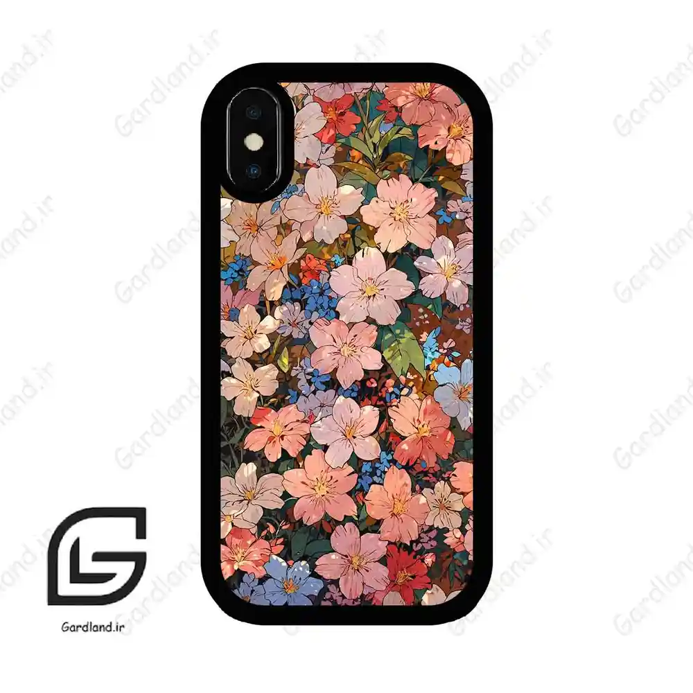 قاب گوشی آیفون ایکس-ایکس اس (Iphone X / Xs ) طرح گل کد 2719