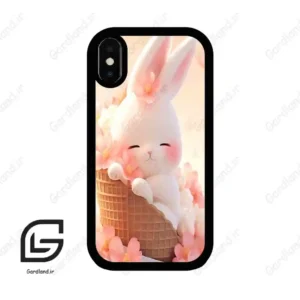 قاب گوشی آیفون ایکس-ایکس اس (Iphone X / Xs ) طرح خرگوش کد 2720