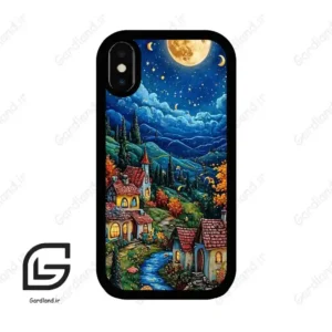 قاب گوشی آیفون ایکس-ایکس اس (Iphone X / Xs ) طرح دهکده کد 2732