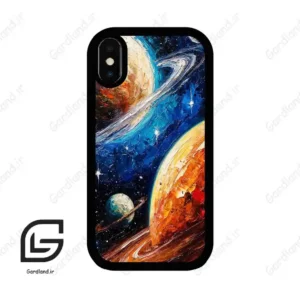 قاب گوشی آیفون ایکس-ایکس اس (Iphone X / Xs ) طرح زحل کد 2765