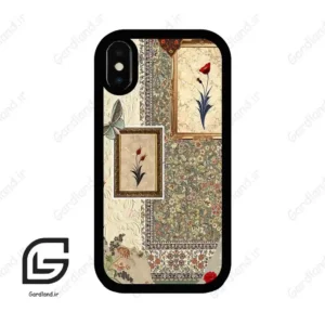 قاب گوشی آیفون ایکس-ایکس اس (Iphone X / Xs ) طرح گل کد 2768