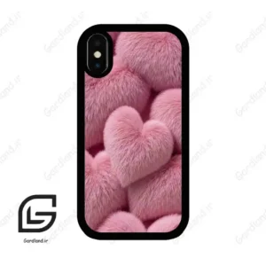 قاب گوشی آیفون ایکس-ایکس اس (Iphone X / Xs ) طرح قلبی کد 2772