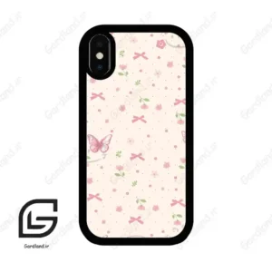 قاب گوشی آیفون ایکس-ایکس اس (Iphone X / Xs ) طرح پروانه کد 2776