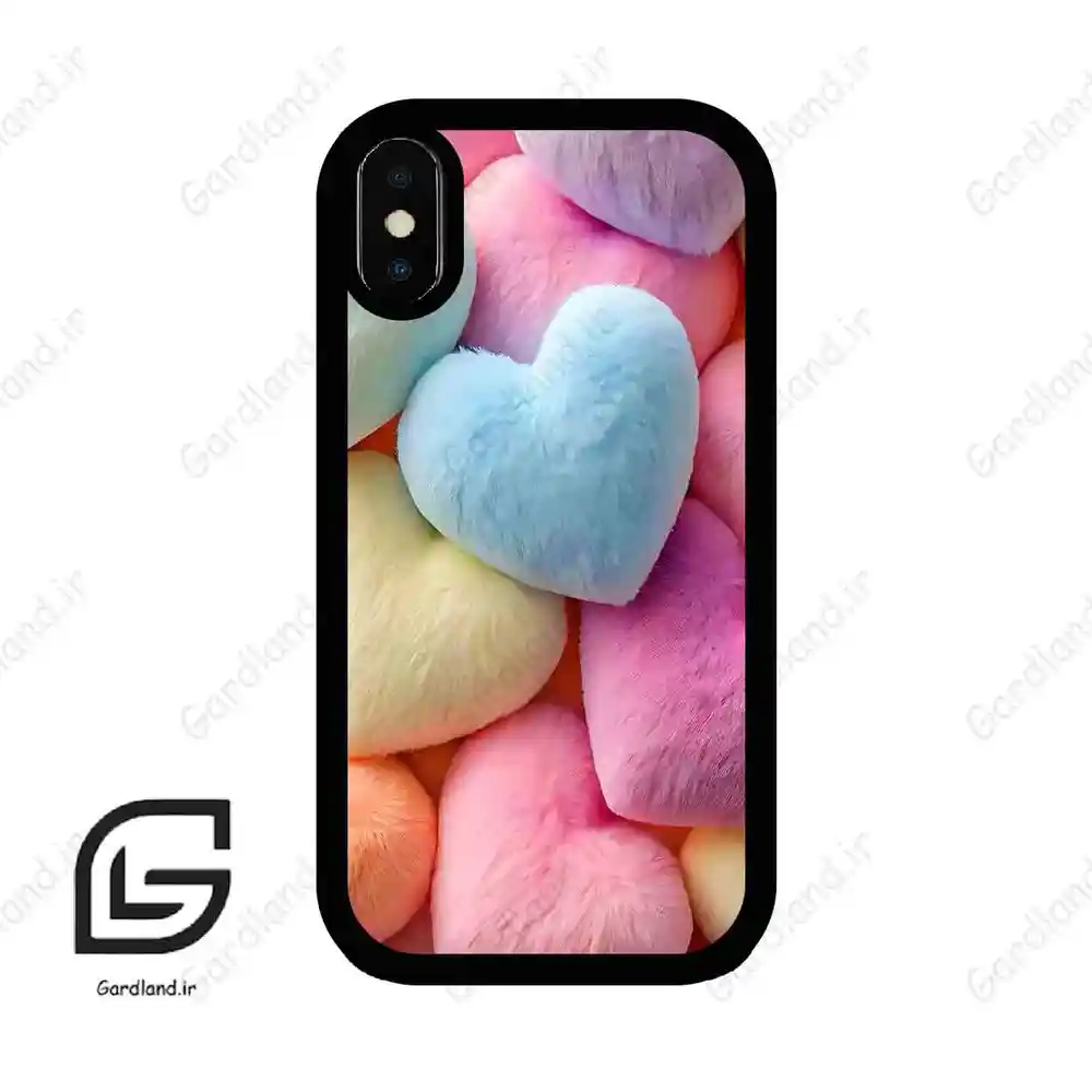قاب گوشی آیفون ایکس-ایکس اس (Iphone X / Xs ) طرح قلبی کد 2782