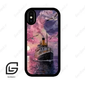 قاب گوشی آیفون ایکس-ایکس اس (Iphone X / Xs ) طرح کشتی کد 2789