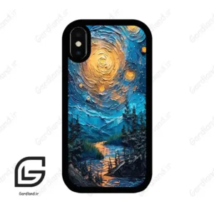 قاب گوشی آیفون ایکس-ایکس اس (Iphone X / Xs ) طرح ابرنگ کد 2792