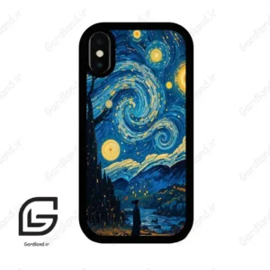 قاب گوشی آیفون ایکس-ایکس اس (Iphone X / Xs ) طرح شب کد 2801