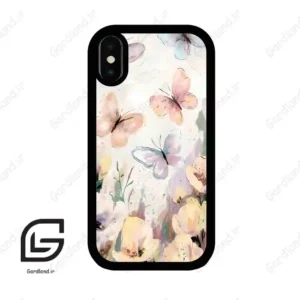 قاب گوشی آیفون ایکس-ایکس اس (Iphone X / Xs ) طرح پروانه کد 2803