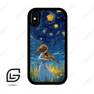 قاب گوشی آیفون ایکس-ایکس اس (Iphone X / Xs ) طرح شب کد 2806
