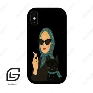 قاب گوشی آیفون ایکس-ایکس اس (Iphone X / Xs ) طرح خانومی کد 2810