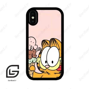 قاب گوشی آیفون ایکس-ایکس اس (Iphone X / Xs ) طرح گارفیلد کد 2822