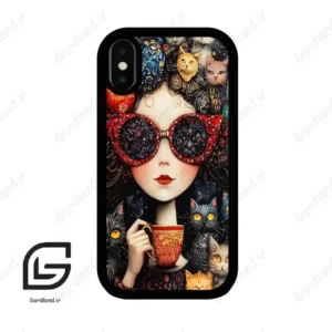 قاب گوشی آیفون ایکس-ایکس اس (Iphone X / Xs ) طرح دخترانه کد 2829