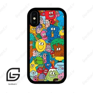 قاب گوشی آیفون ایکس-ایکس اس (Iphone X / Xs ) طرح شخصیت کد 2856