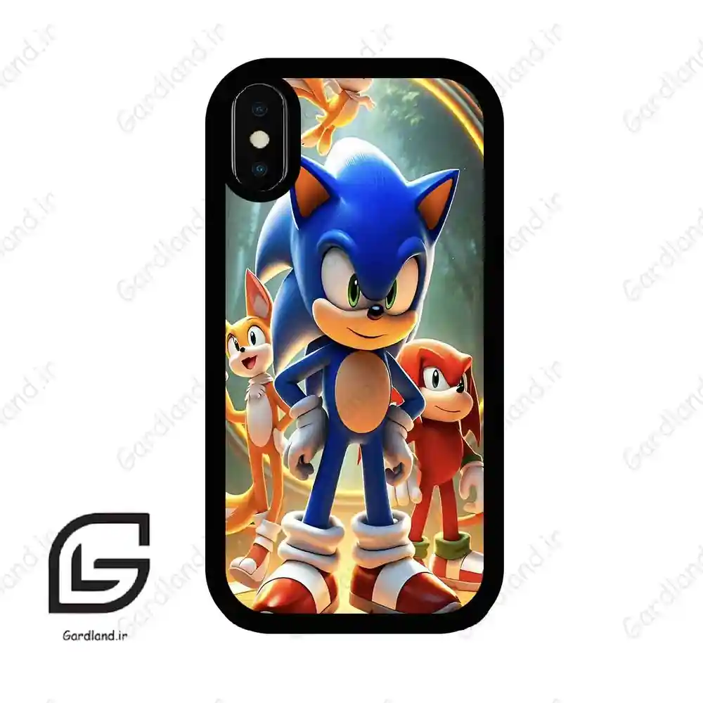 قاب گوشی آیفون ایکس-ایکس اس (Iphone X / Xs ) طرح سونیک کد 2861