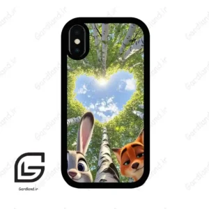 قاب گوشی آیفون ایکس-ایکس اس (Iphone X / Xs ) طرح زوتوپیا کد 2887