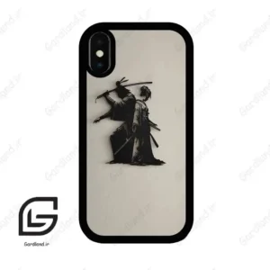 قاب گوشی آیفون ایکس-ایکس اس (Iphone X / Xs ) طرح سامورایی کد 2890