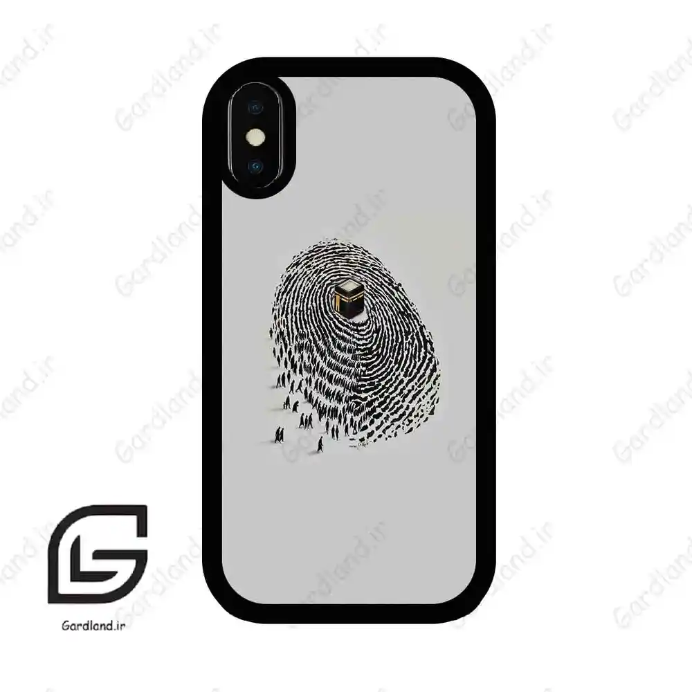 قاب گوشی آیفون ایکس-ایکس اس (Iphone X / Xs ) طرح کعبه کد 2990