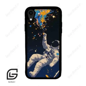 قاب گوشی آیفون ایکس آر (Iphone XR ) طرح فضانورد کد 2003