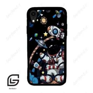 قاب گوشی آیفون ایکس آر (Iphone XR ) طرح فضانورد کد 2007