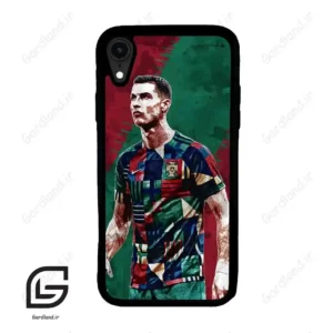 قاب گوشی آیفون ایکس آر (Iphone XR ) طرح رونالدو کد 2008