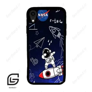 قاب گوشی آیفون ایکس آر (Iphone XR ) طرح فضانورد کد 2012