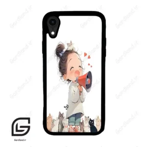 قاب گوشی آیفون ایکس آر (Iphone XR ) طرح دخترانه کد 2027