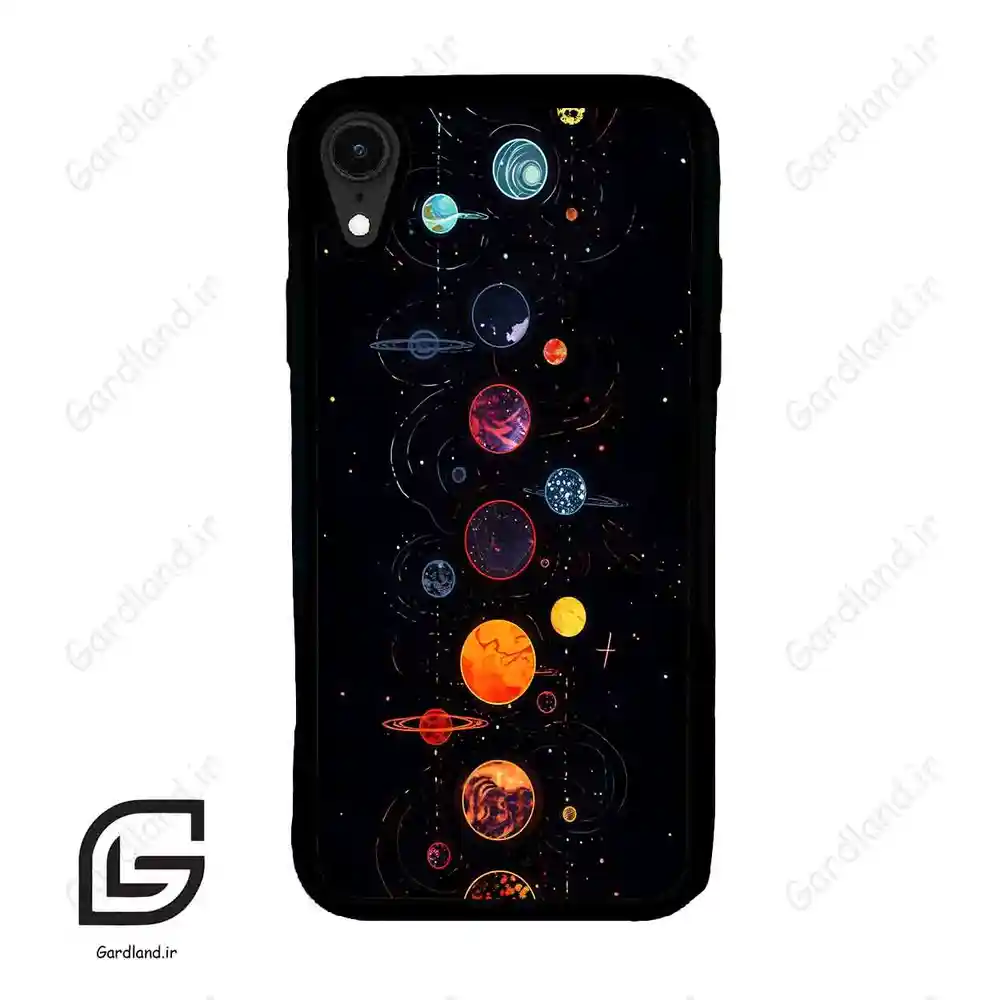 قاب گوشی آیفون ایکس آر (Iphone XR ) طرح کهکشان کد 2062