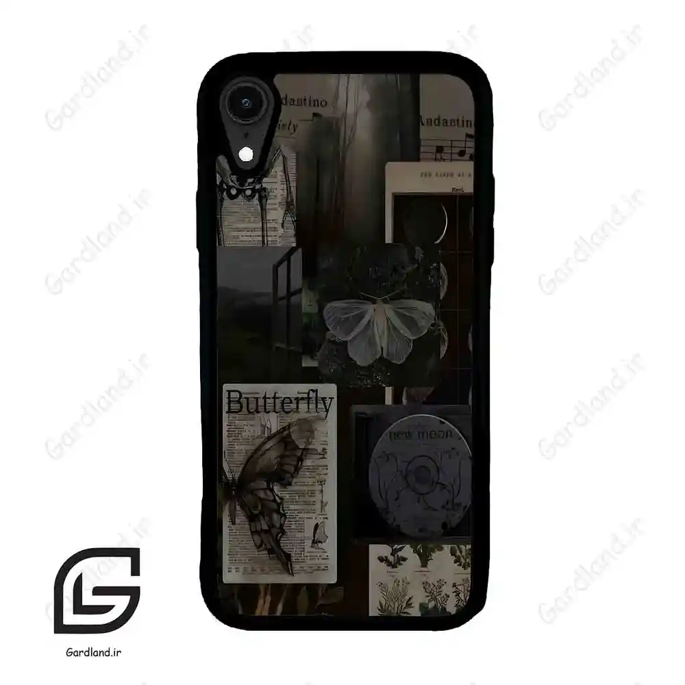 قاب گوشی آیفون ایکس آر (Iphone XR ) طرح پروانه کد 2096