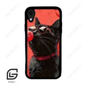 قاب گوشی آیفون ایکس آر (Iphone XR ) طرح گربه کد 2131