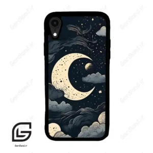 قاب گوشی آیفون ایکس آر (Iphone XR ) طرح ماه کد 2173