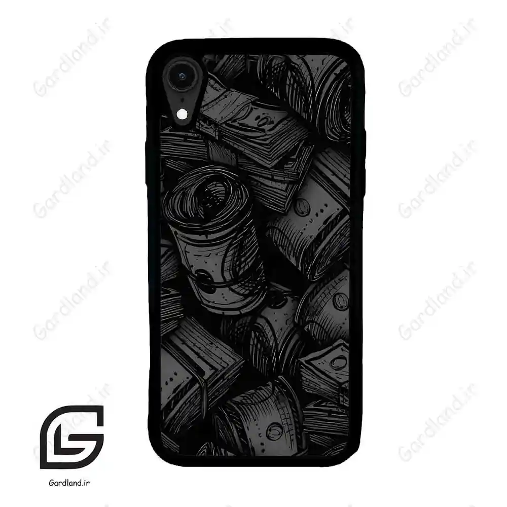 قاب گوشی آیفون ایکس آر (Iphone XR ) طرح دلار کد 2218