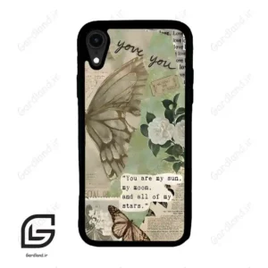 قاب گوشی آیفون ایکس آر (Iphone XR ) طرح پروانه کد 2244