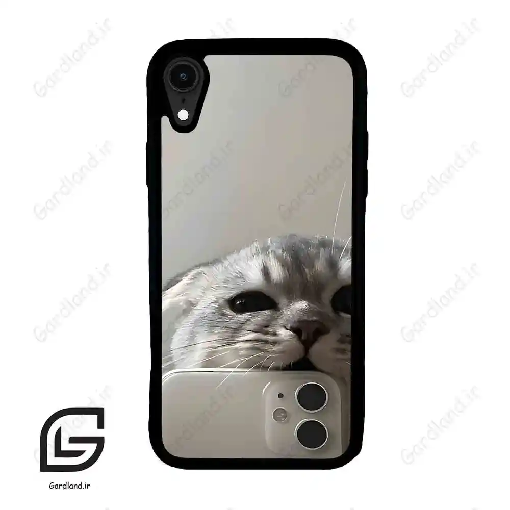 قاب گوشی آیفون ایکس آر (Iphone XR ) طرح گربه کد 2246