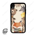 قاب گوشی آیفون ایکس آر (Iphone XR ) طرح حیوانات کد 2338