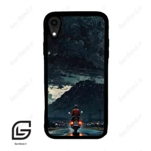 قاب گوشی آیفون ایکس آر (Iphone XR ) طرح موتورسوار کد 2342