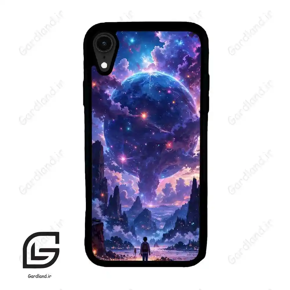 قاب گوشی آیفون ایکس آر (Iphone XR ) طرح ماه کد 2343