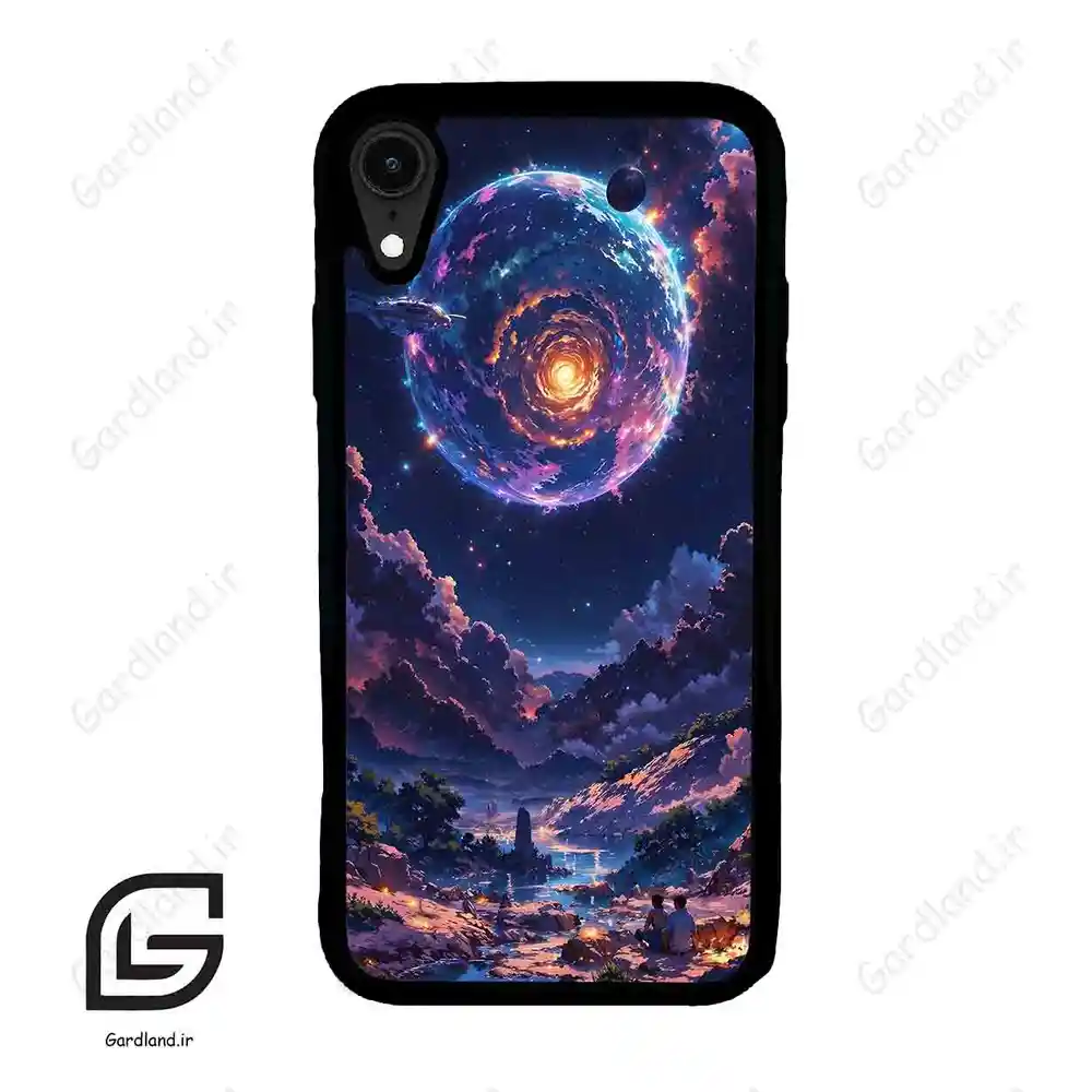 قاب گوشی آیفون ایکس آر (Iphone XR ) طرح ماه کد 2344