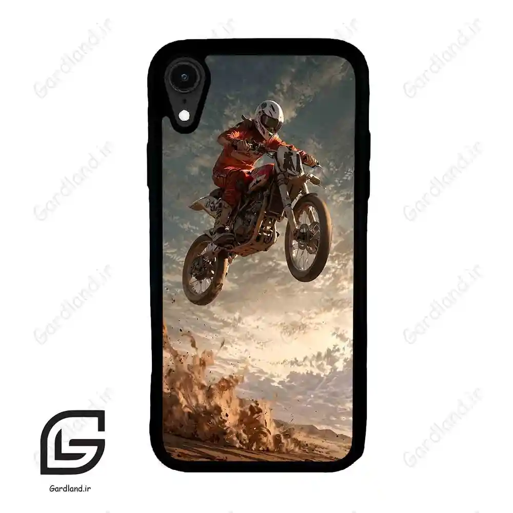 قاب گوشی آیفون ایکس آر (Iphone XR ) طرح موتورسوار کد 2369
