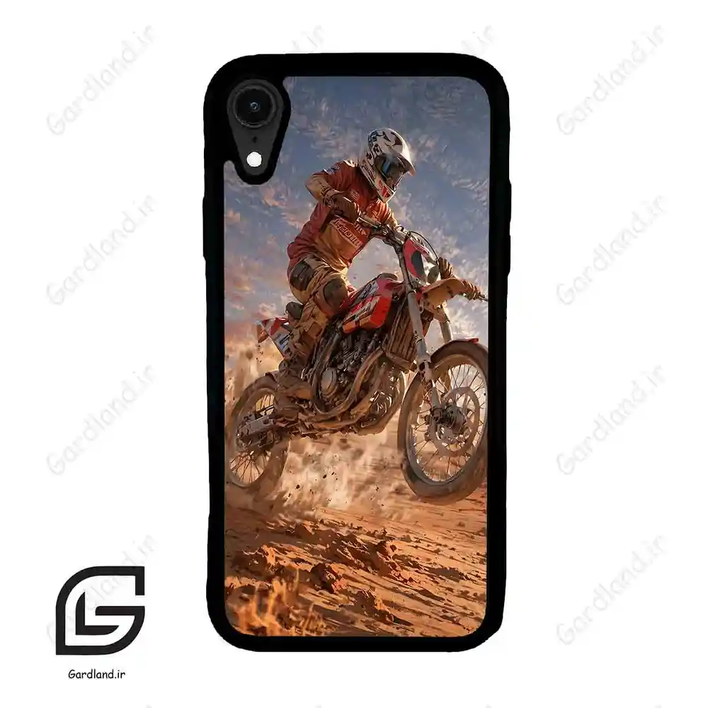 قاب گوشی آیفون ایکس آر (Iphone XR ) طرح موتورسوار کد 2370