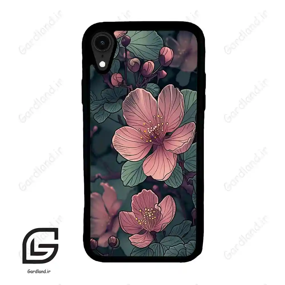 قاب گوشی آیفون ایکس آر (Iphone XR ) طرح گل کد 2390