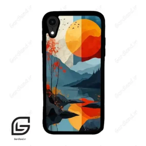 قاب گوشی آیفون ایکس آر (Iphone XR ) طرح طبیعت کد 2400