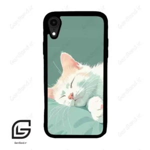قاب گوشی آیفون ایکس آر (Iphone XR ) طرح گربه کد 2403