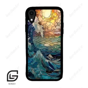قاب گوشی آیفون ایکس آر (Iphone XR ) طرح موج کد 2413