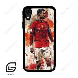 قاب گوشی آیفون ایکس آر (Iphone XR ) طرح رونالدو کد 2419