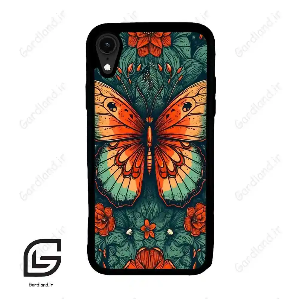 قاب گوشی آیفون ایکس آر (Iphone XR ) طرح پروانه کد 2421