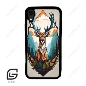 قاب گوشی آیفون ایکس آر (Iphone XR ) طرح گوزن کد 2429